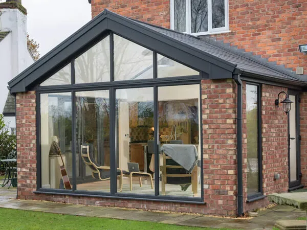 Floor-To-Ceiling Windows in a Living Space