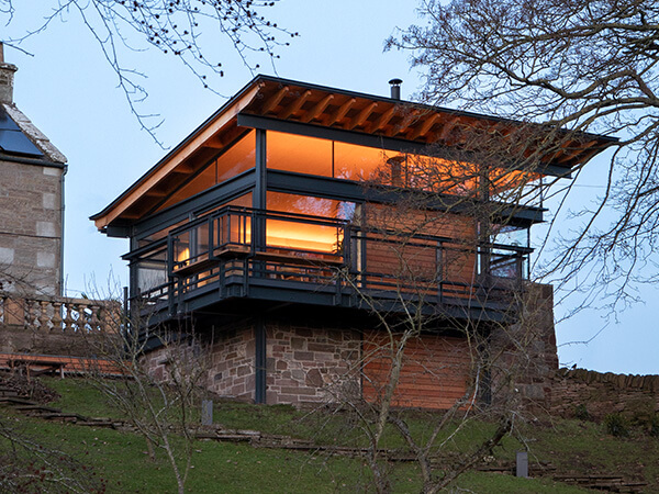 Garden Room Pavilion Featuring Sunflex Aluminium Glazing Header Inner 1