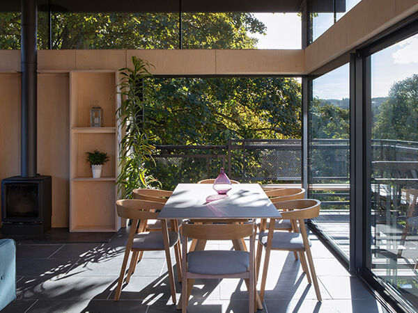 Garden Room Pavilion Featuring Sunflex Aluminium Glazing Header Inner 3