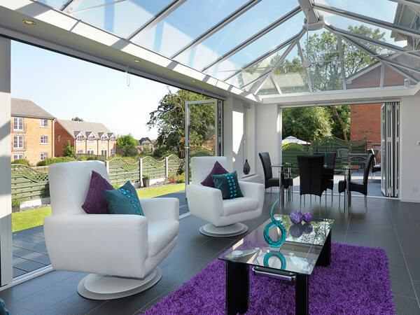 Modern Glass Roof Conservatory