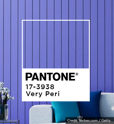 Very Peri, Pantone 2022 Colour of the Year