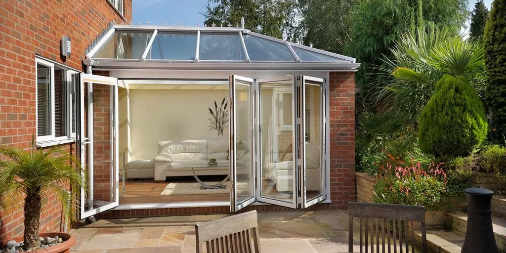 Orangery Featuring Bi-Folding Doors