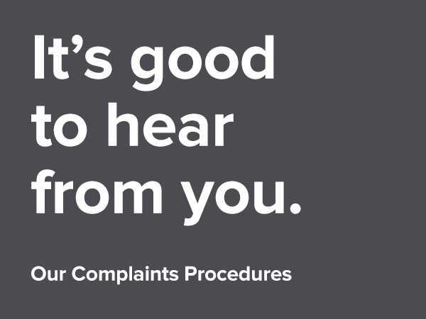 Complaint Procedures