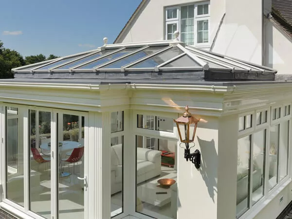 Lantern Roof Orangery with Bi-Folds