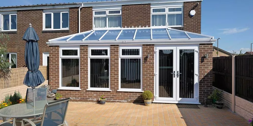 Modern Orangery with French Doors