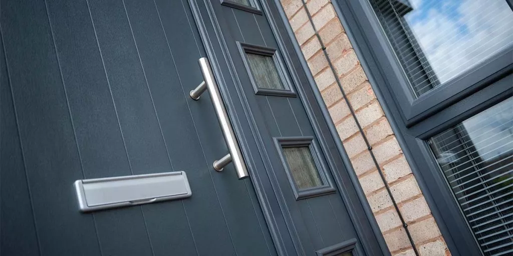 Grey Composite Door